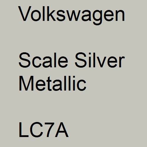 Volkswagen, Scale Silver Metallic, LC7A.